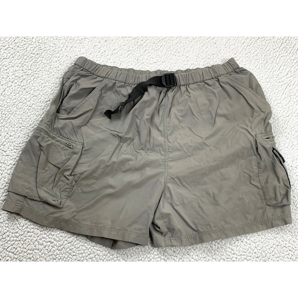 Cabela's Guidewear Shorts Mens 2XL Gray Nylon Cargo Fishing HC26201